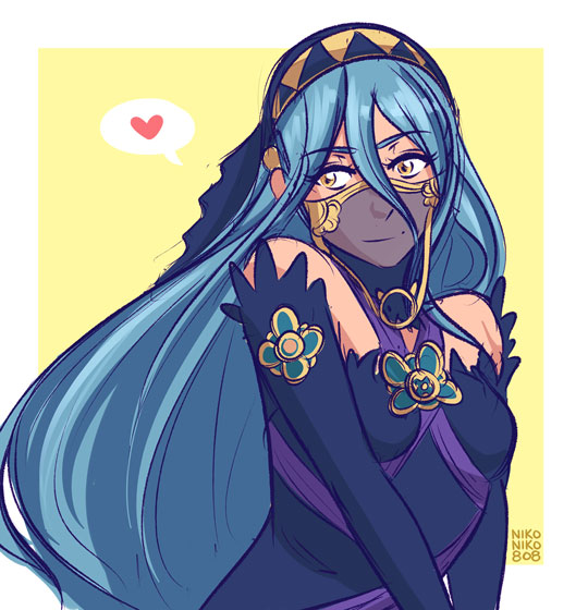 azura (fire emblem and 1 more) drawn by nikoniko808