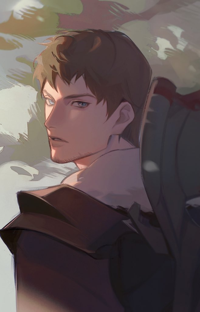 ardbert hylfyst (final fantasy and 1 more) drawn by shanya0015