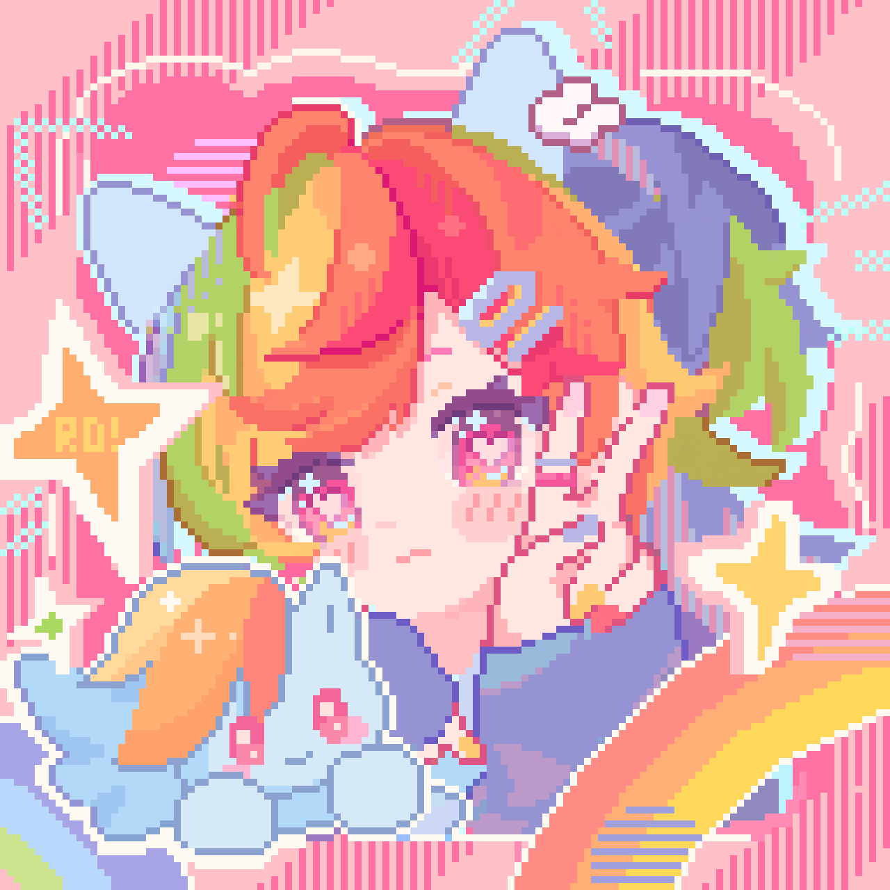 rainbow dash (my little pony and 1 more) drawn by wangdahong106