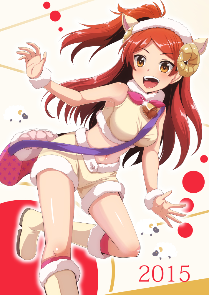 ogami tamaki (idolmaster and 1 more) drawn by dan_(orange_train)