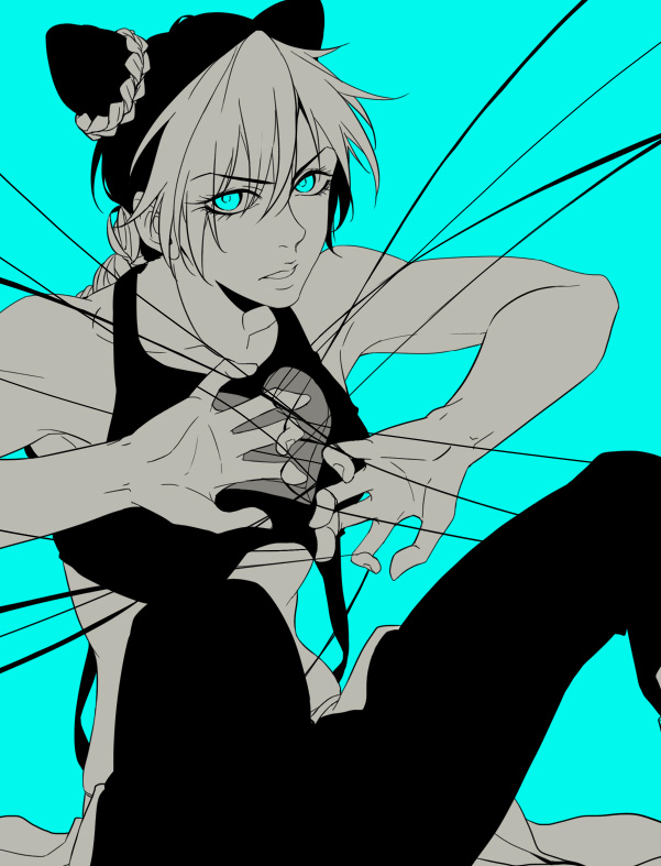 kujo jolyne (jojo no kimyou na bouken and 1 more) drawn by sara666