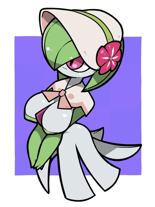 gardevoir (pokemon and 1 more) drawn by name_omoitukan2