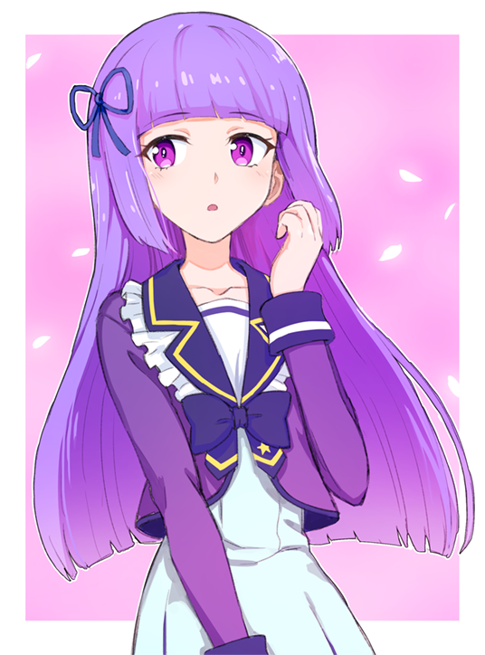 hikami sumire and shirogane lily (aikatsu! and 1 more) drawn by yoban