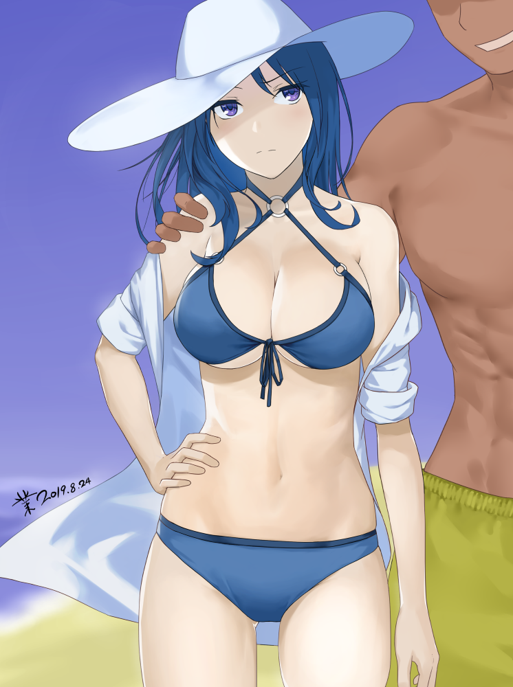 caitlyn and pool party caitlyn (league of legends) drawn by mr_yah