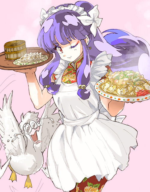 shampoo and mousse (ranma 1/2) drawn by mito_tomiko