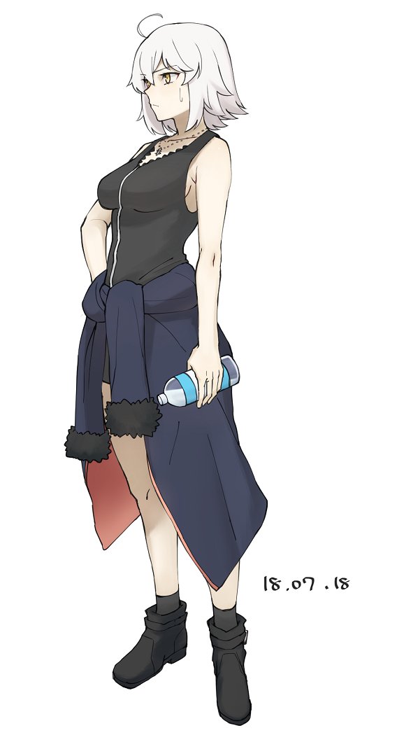 jeanne d'arc alter (fate and 1 more) drawn by michihasu