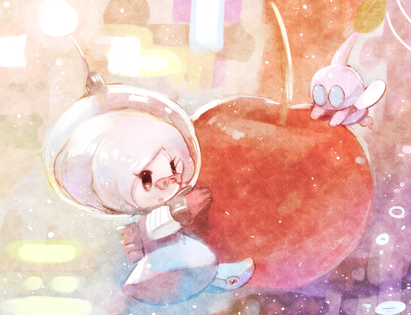 winged pikmin and brittany (pikmin) drawn by b_spa_gyoreva
