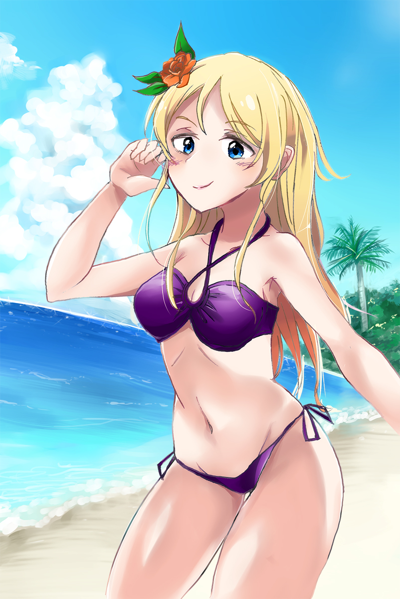 ayase eli (love live! and 1 more) drawn by rapa_(heisei_strawberry)