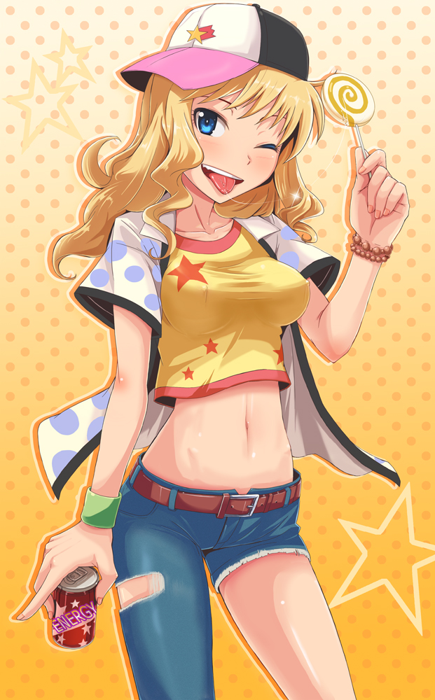 ohtsuki yui (idolmaster and 1 more) drawn by dan_(orange_train)
