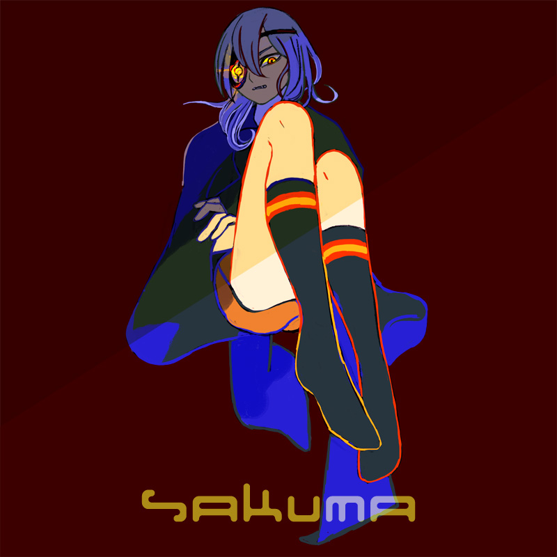 sakuma jirou (inazuma eleven) drawn by night_in_june