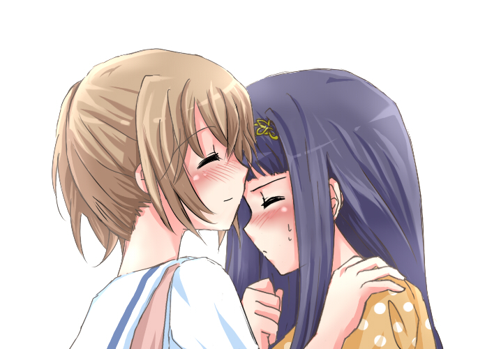 sawai kaori and sakai sayuri (hakuisei ren'ai shoukougun) drawn by numanuma