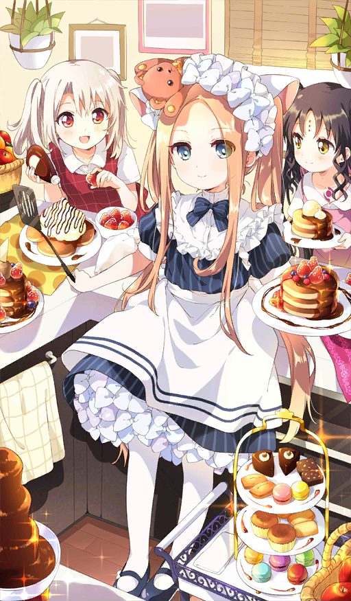 abigail williams, illyasviel von einzbern, and sessyoin kiara (fate and 1 more) drawn by namori