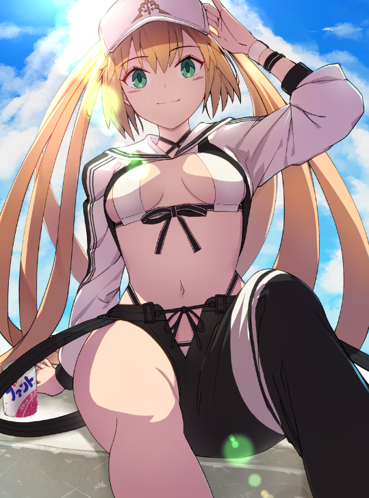 artoria pendragon and artoria caster (fate and 1 more) drawn by chienon