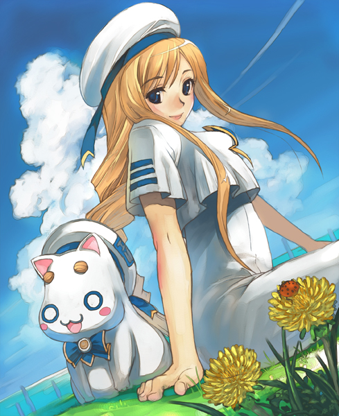 aria pokoteng and alicia florence (aria) drawn by hirokiku