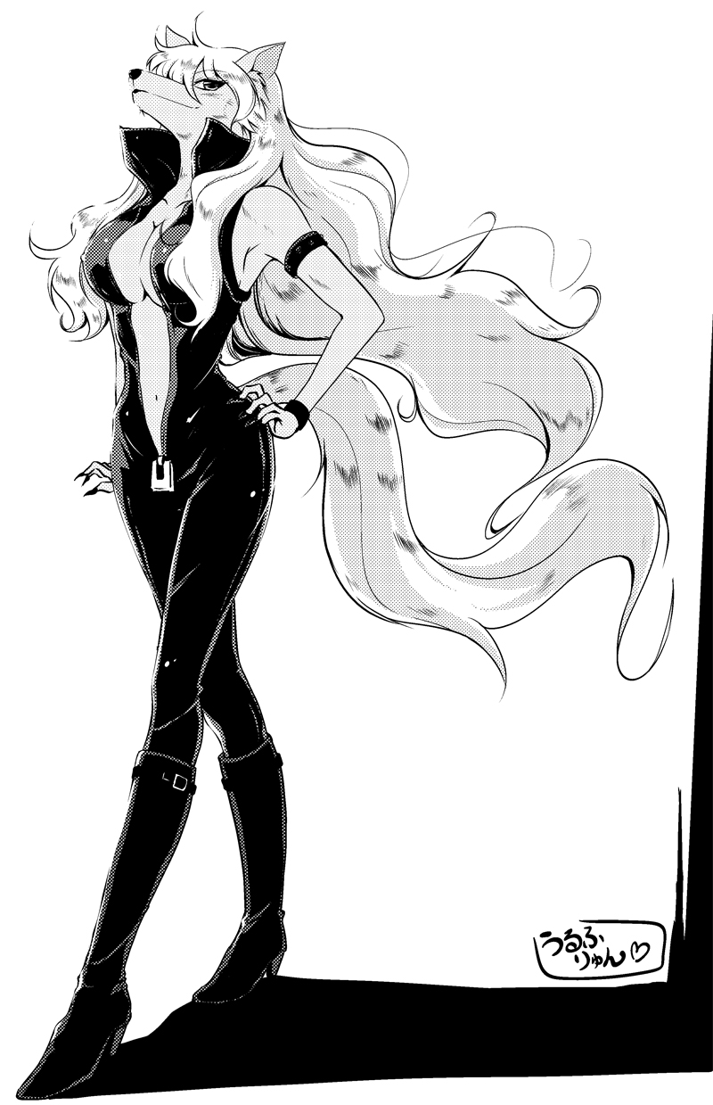 wolfrun (precure and 1 more) drawn by mitsuki_(mitsukitei)