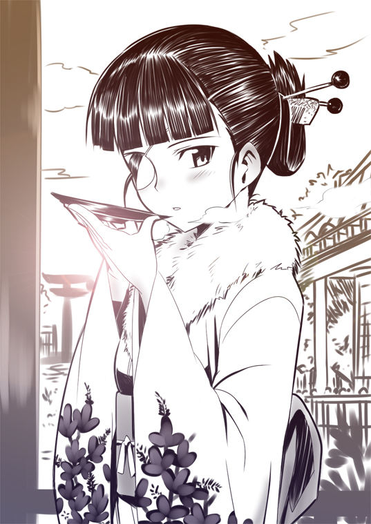 sakamoto mio (world witches series and 1 more) drawn by ningen_(ningen96)