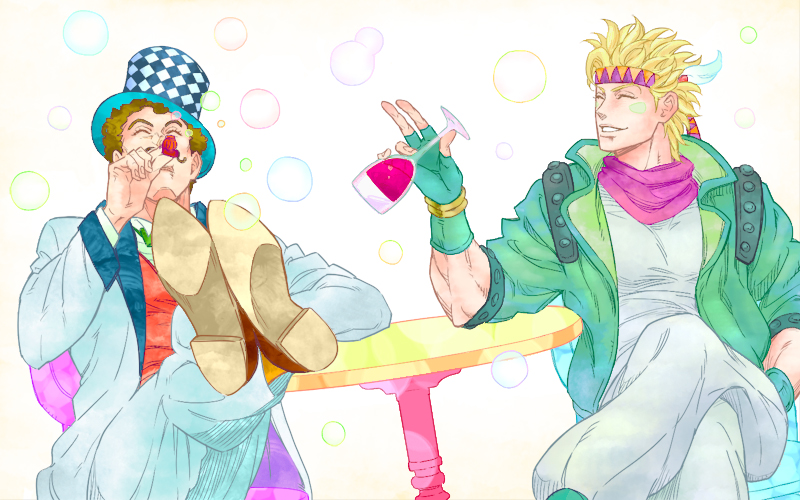Caesar Anthonio Zeppeli And Will Anthonio Zeppeli Jojo No Kimyou Na Bouken And 2 More Drawn By Uchiyama Lammy Danbooru