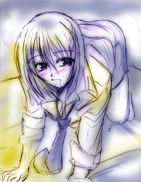 yagami hayate (lyrical nanoha and 3 more) drawn by zinno