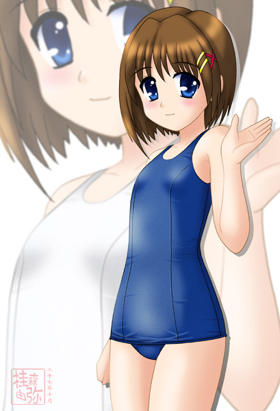 yagami hayate (lyrical nanoha and 2 more) drawn by neopure