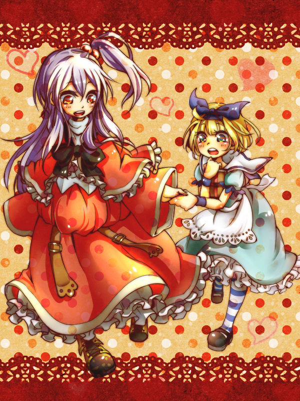 alice margatroid and shinki (touhou) drawn by kouho_(matya03)