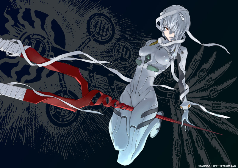 ayanami rei (neon genesis evangelion) drawn by kozaki_yuusuke