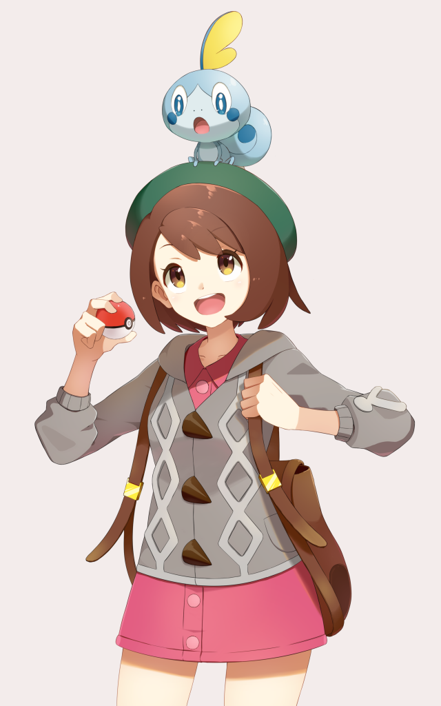gloria and sobble (pokemon and 1 more) drawn by s_himapanda