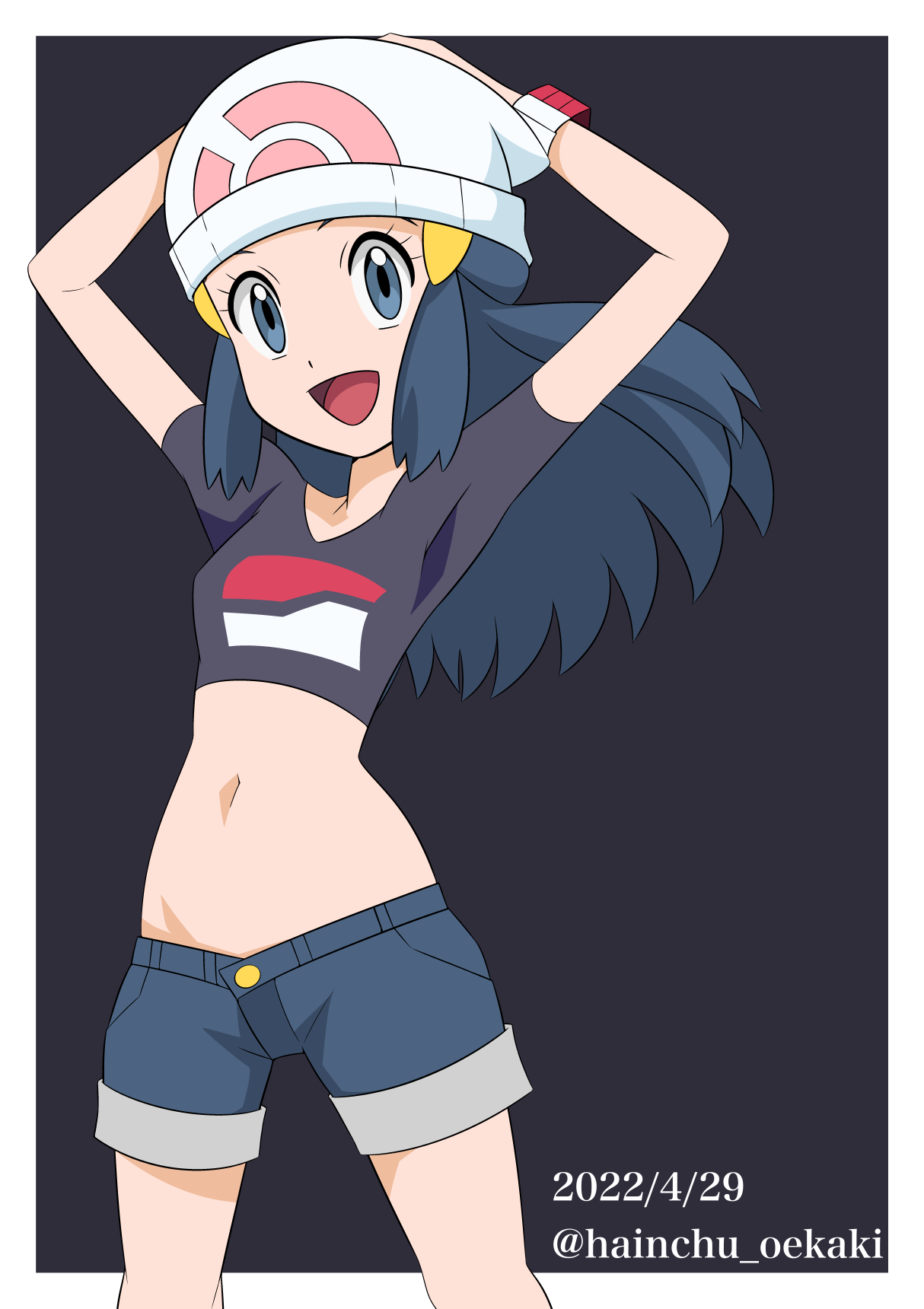 dawn (pokemon and 2 more) drawn by chueog