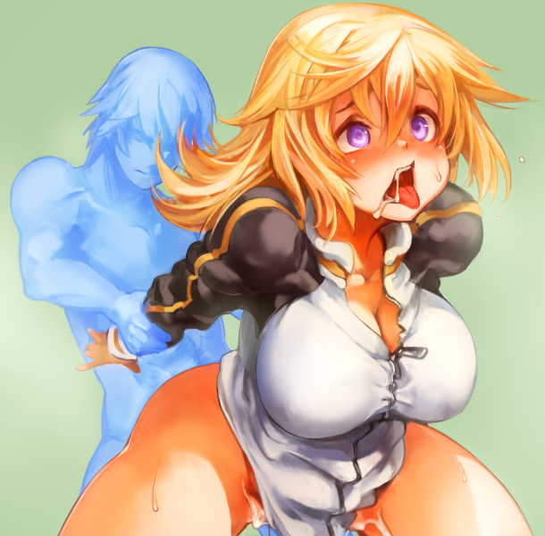 charlotte dunois and orimura ichika (infinite stratos) drawn by sachito