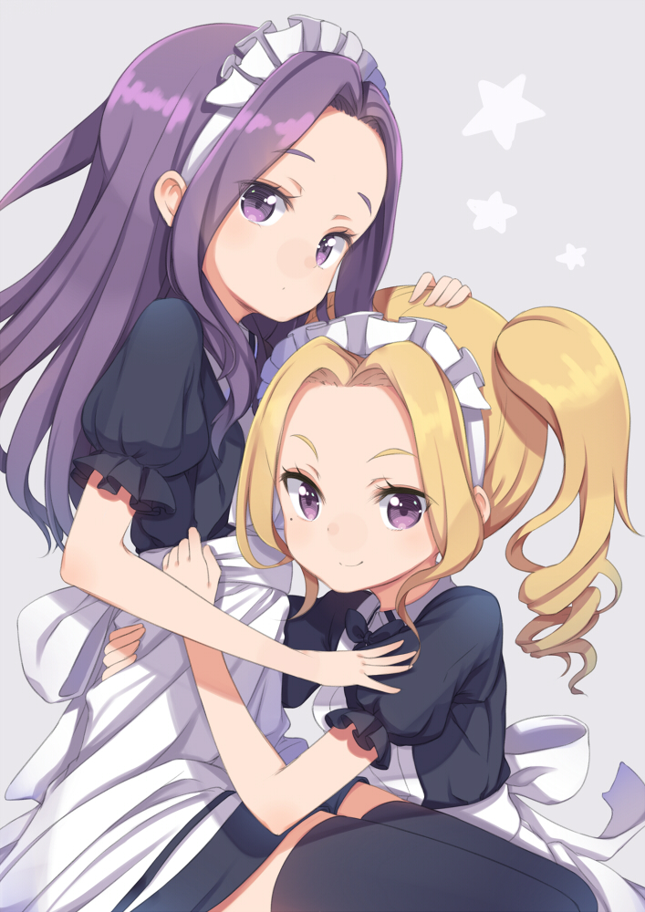 daichi nono and shirakaba risa (aikatsu!) drawn by gamuo