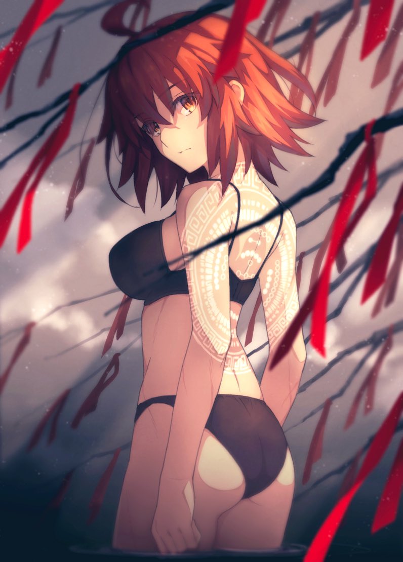 fujimaru ritsuka (fate and 1 more) drawn by yuuki10614