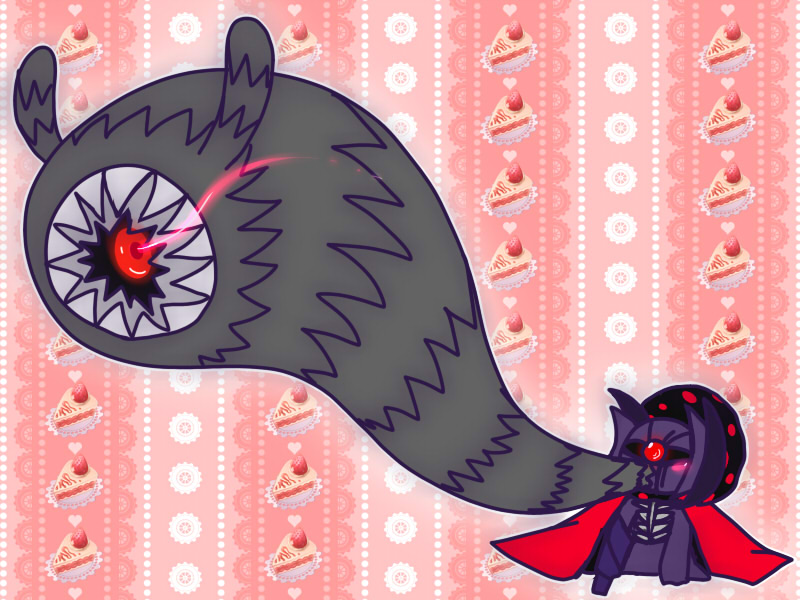 charlotte and shockwave (mahou shoujo madoka magica and 1 more) drawn by shiramine_(gothicaroid)