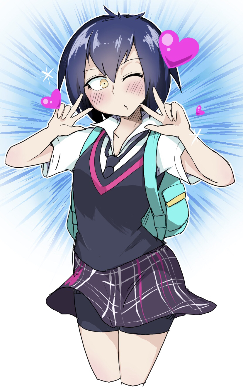 peni parker (marvel and 3 more) drawn by white-stew