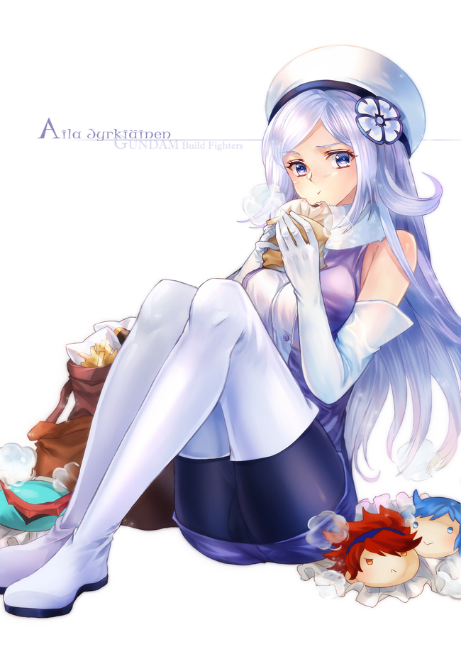 aila jyrkiainen, iori sei, reiji, and qubeley papillon (gundam and 1 more) drawn by nadir_(nadirnek)