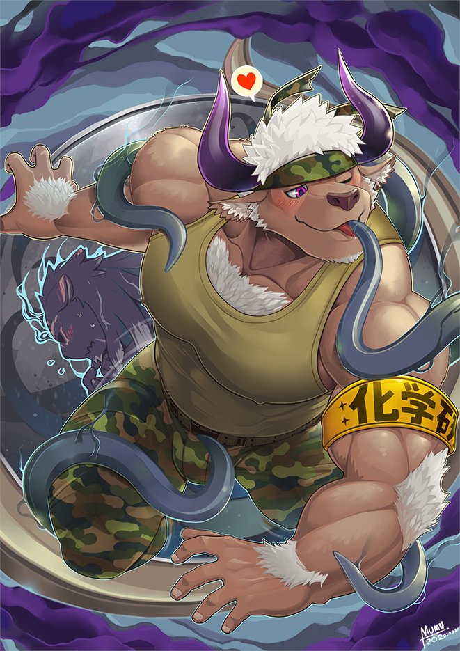 shennong and tezcatlipoca (tokyo afterschool summoners) drawn by mumuthelion