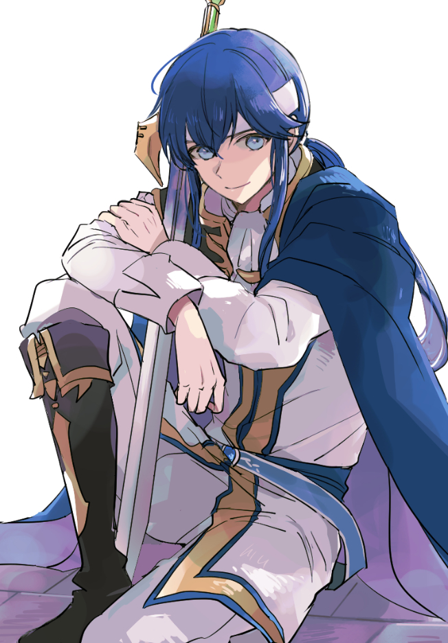 sigurd and seliph (fire emblem and 2 more) drawn by tenjin_(ahan)