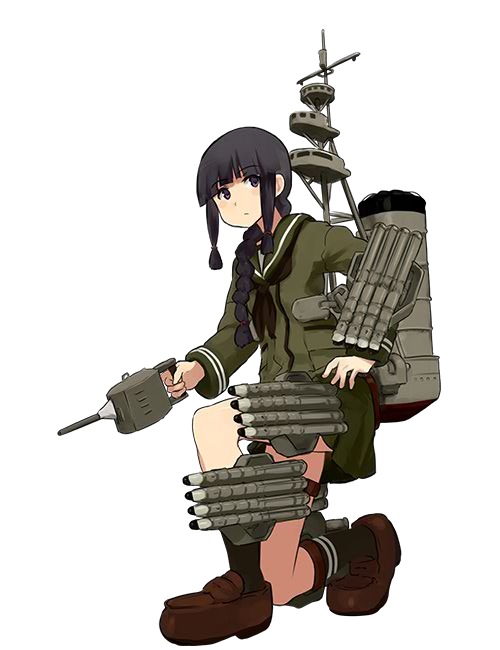 kitakami and kitakami kai (kantai collection) drawn by shibafu_(glock23)