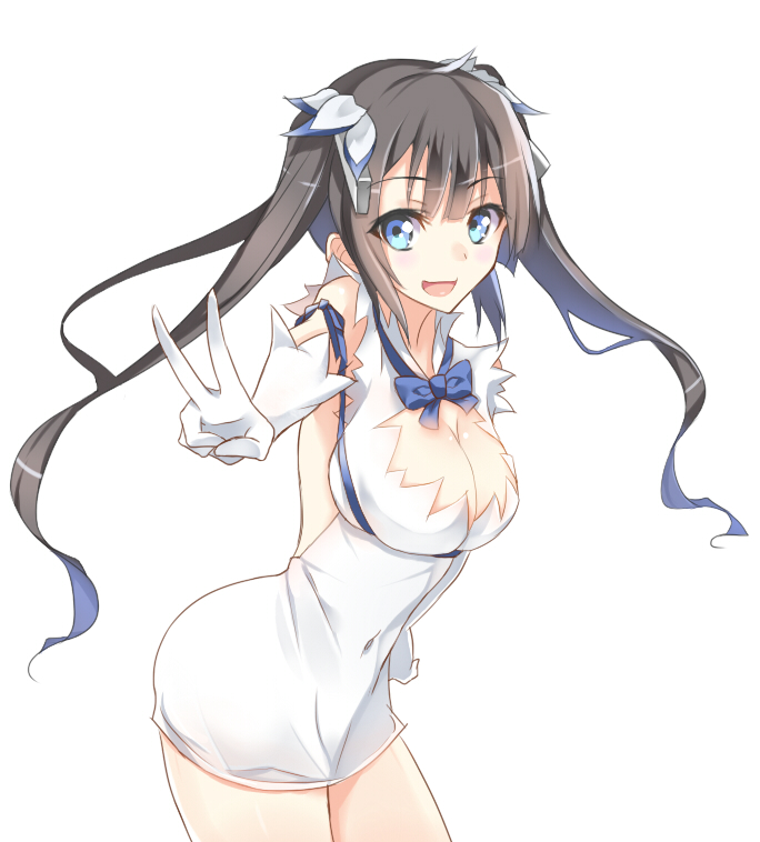 hestia (dungeon ni deai wo motomeru no wa machigatteiru darou ka) drawn by tsuezu