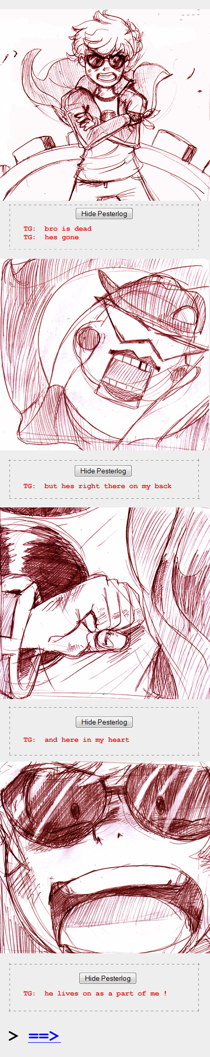 dave strider and lil cal (tengen toppa gurren lagann and 1 more) drawn by keshii