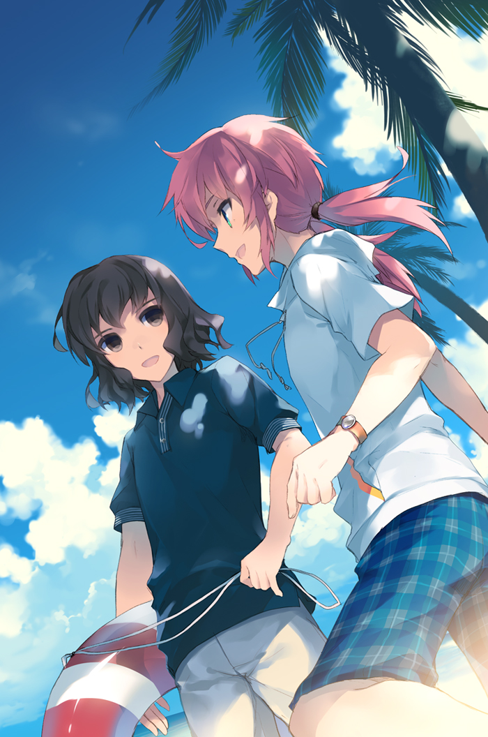 kirino ranmaru and shindou takuto (inazuma eleven and 1 more) drawn by tousaki_umiko