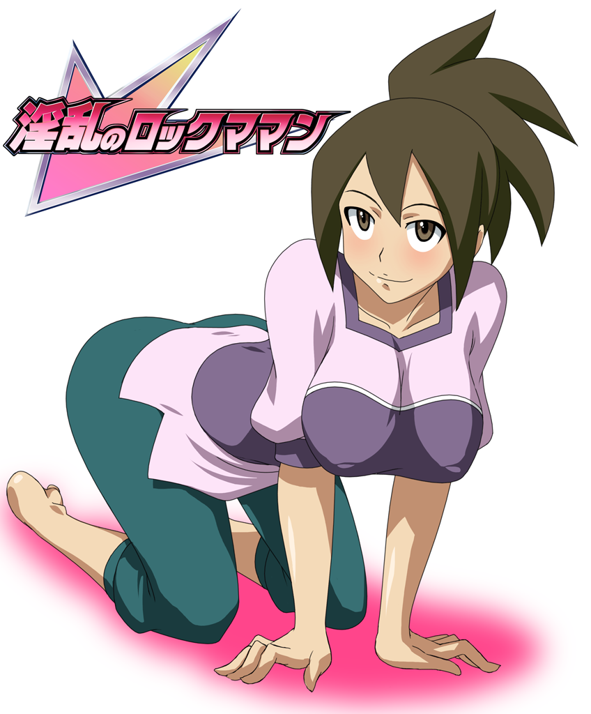 hope stelar (mega man and 1 more) drawn by makino_tomoyasu
