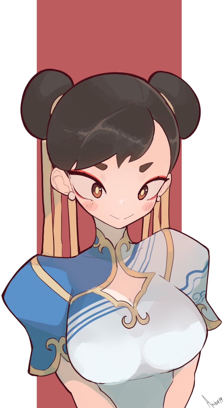 chun-li (street fighter and 1 more) drawn by akisas99