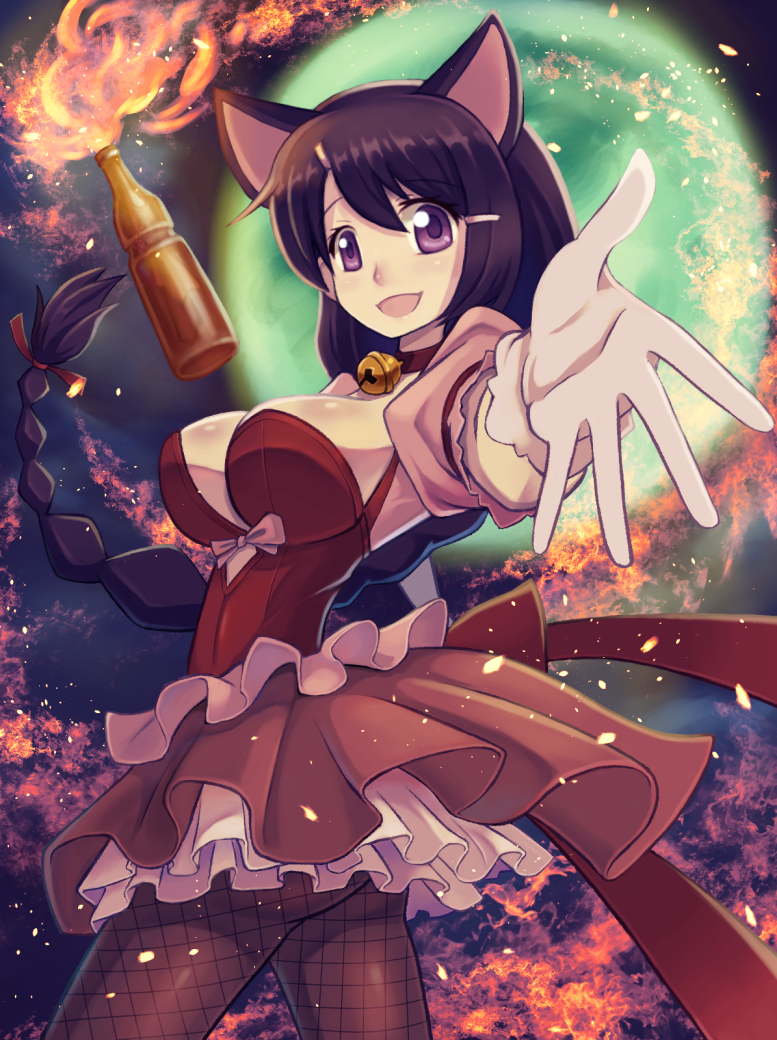 hanekawa tsubasa (mahou shoujo madoka magica and 2 more) drawn by majinhinata