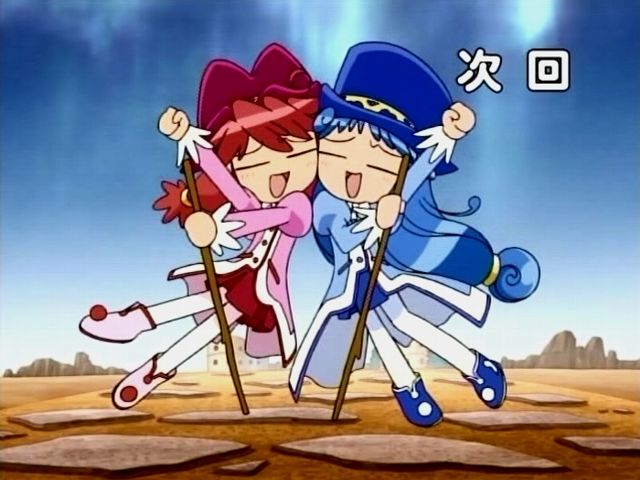 fine and rein (fushigiboshi no futago hime)