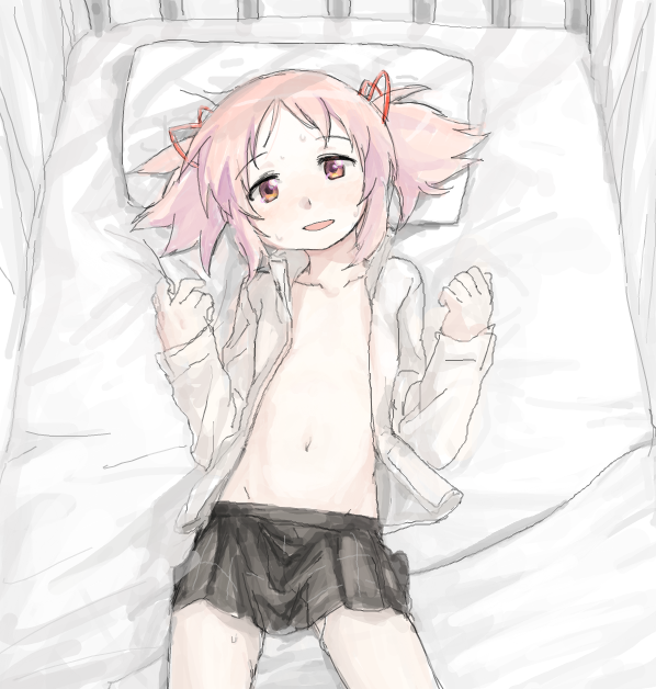 kaname madoka (mahou shoujo madoka magica) drawn by yoplait