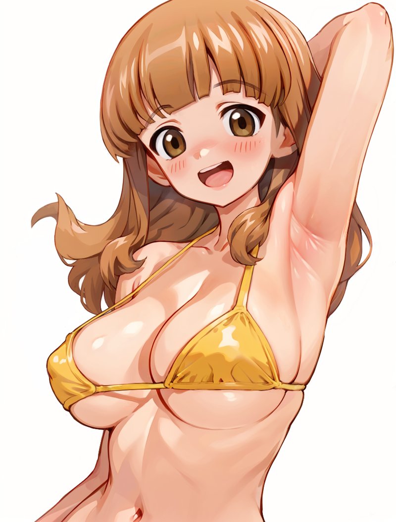 takebe saori (girls und panzer) drawn by secretter
