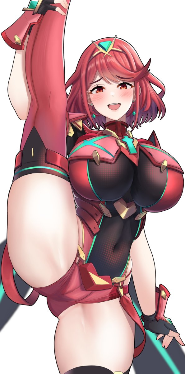 pyra (xenoblade chronicles and 1 more) drawn by desspie
