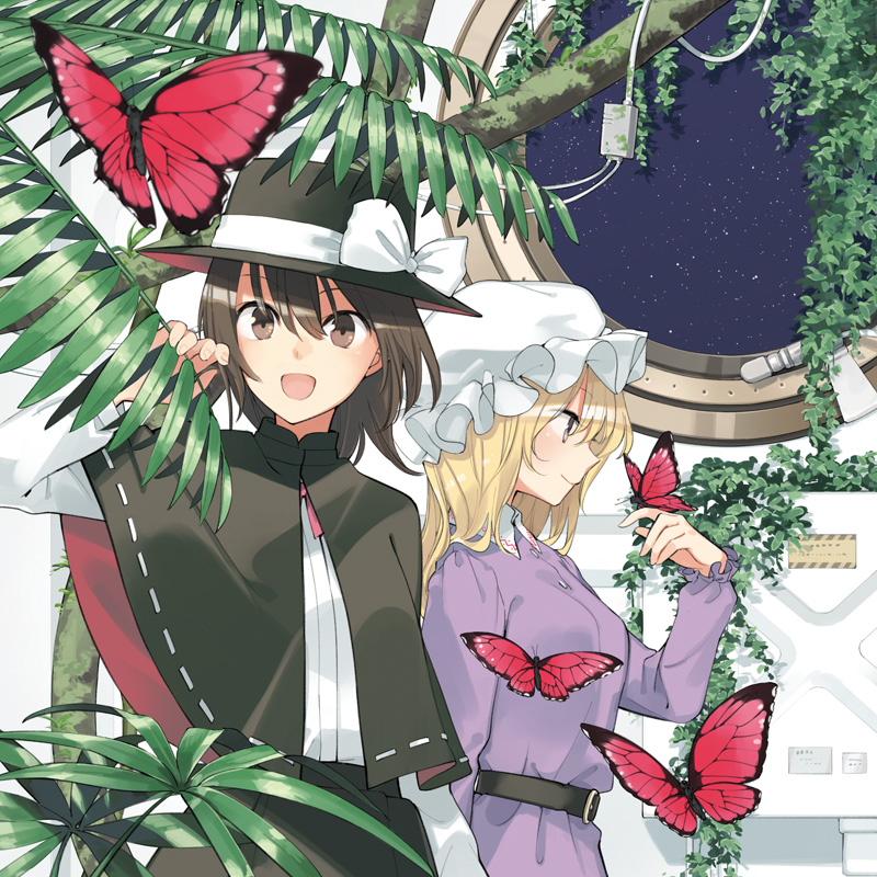 usami renko and maribel hearn (touhou and 2 more) drawn by nakatani_nio