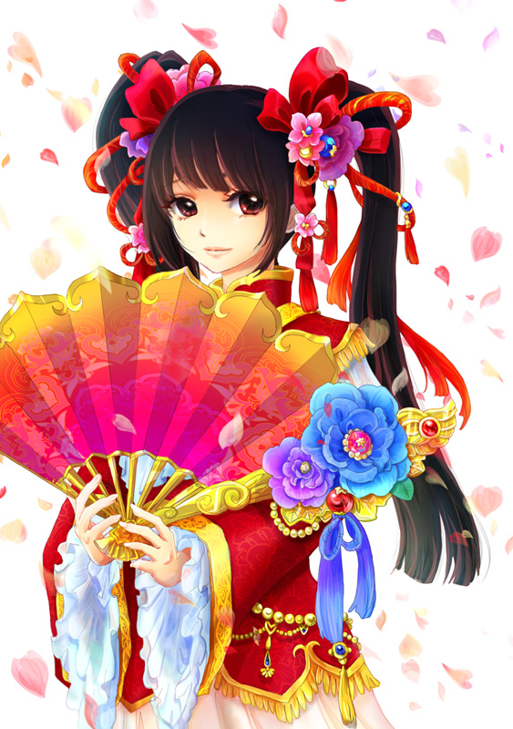 da qiao (shin sangoku musou and 1 more) drawn by nashinomiya