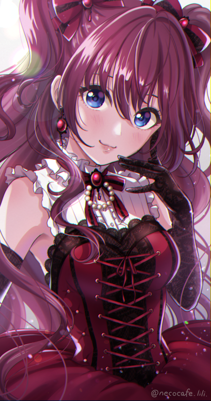 ichinose shiki (idolmaster and 1 more) drawn by necocafe_lili