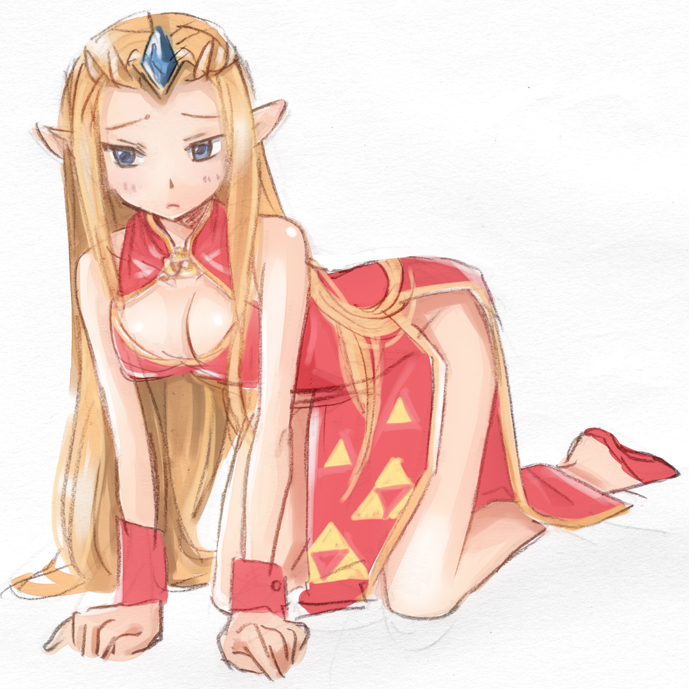 princess zelda (the legend of zelda and 1 more) drawn by sagawa_yumeko